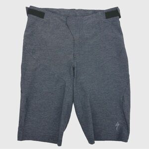 Specialized Men’s Cycling Shorts Heather Gray Performance MTB Shorts Size 30